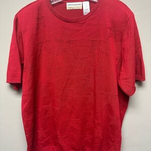 Alfred Dunner short sleeved sweater